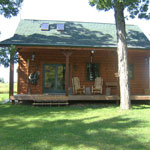 Our cozy cabin for rent is in Fremont, WI, nestled beside Alder Creek and close to Lake Poygan and Wolf River.