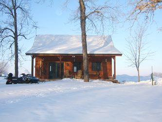 Our cabin rental is available all year long.