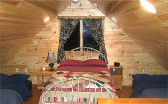 Bedding is included in cabin rentals