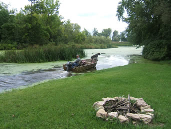 Our cabin rental is the perfect fishing cabin for bass, northern pike, and walleye fishing.

